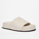 Кожаные шлепанцы Iceberg 2267 бежевый