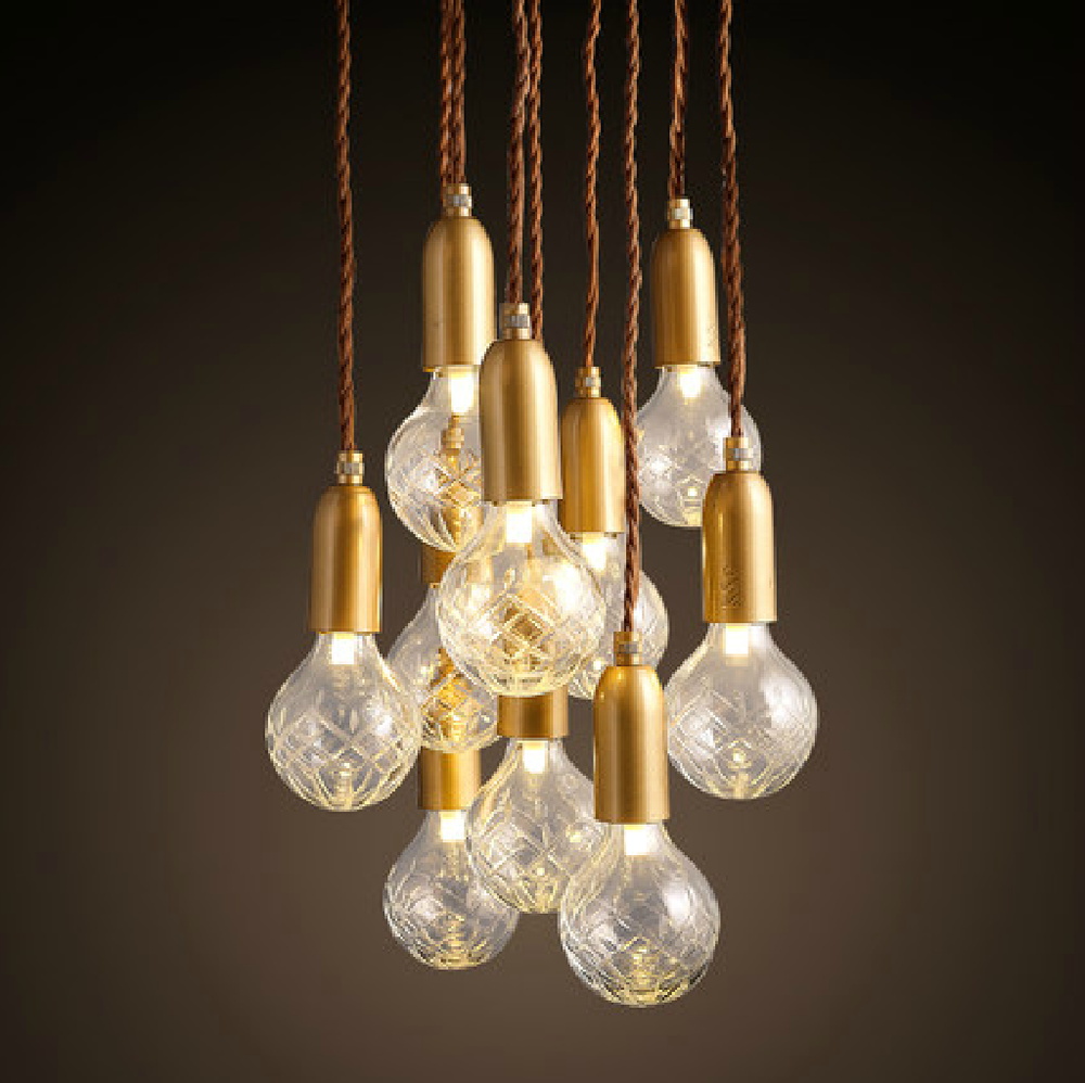 люстра Crystal Bulb