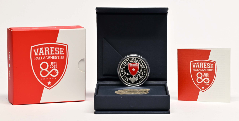 ИТАЛИЯ, 2025, 5 ЕВРО [СЕРЕБРО]