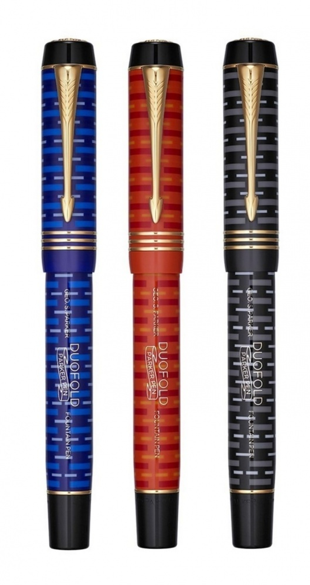 Перьевая ручка LAPIS LAZULI DUOFOLD 100TH, перо: F, цвет чернил: black, в подарочной упаковке.