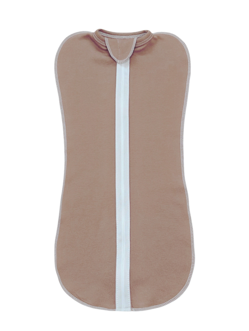 Пеленальный кокон Dark beige