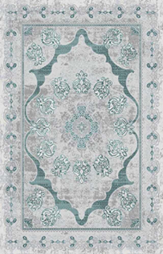 Antik 5360B S.L.GREY \ P.TURQUOISE Овал