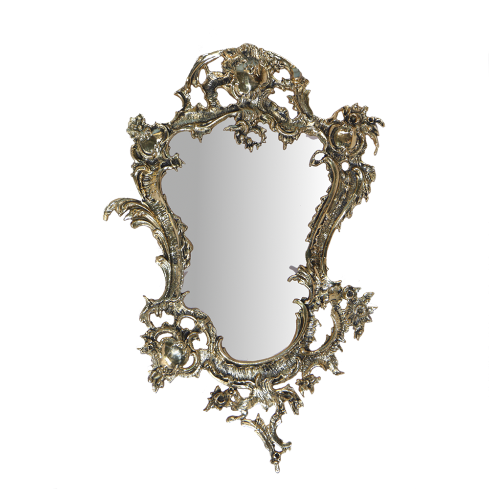 Bello De Bronze Зеркало Дон Жоан в раме, золото
