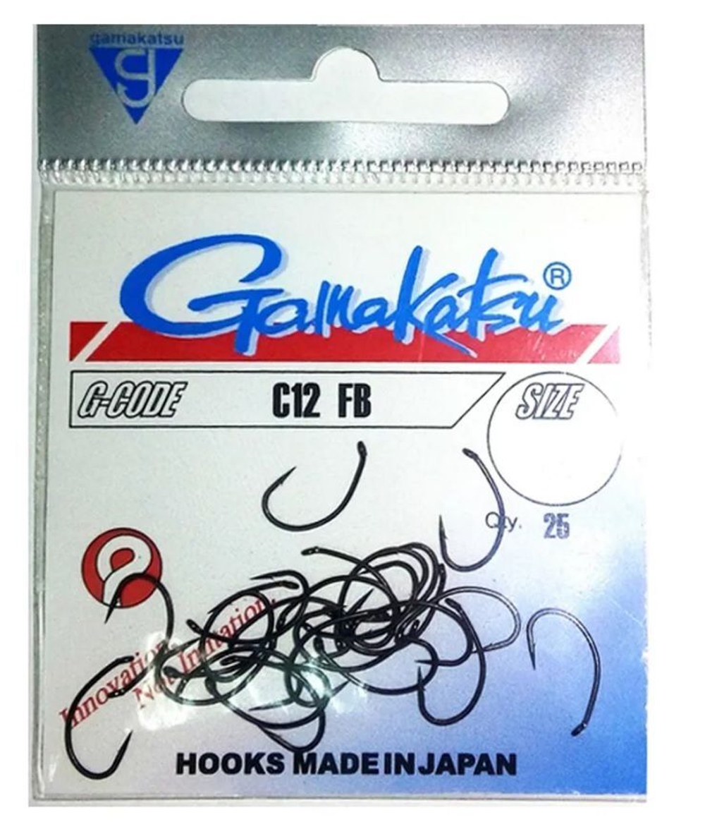 Крючок рыболовный С-12FB №14 ( 2 упк по 25шт)