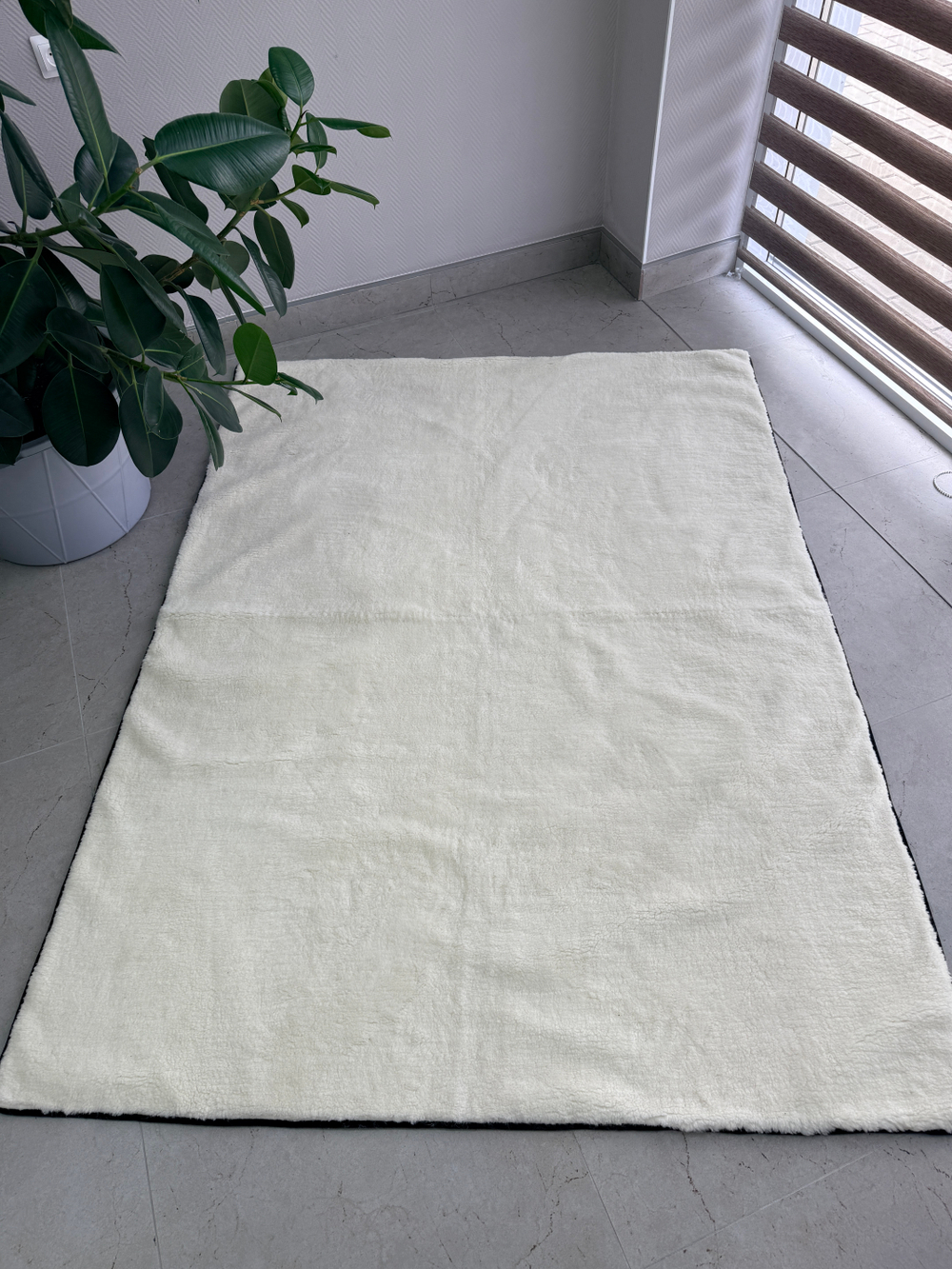 Ковер шерстяной натуральный