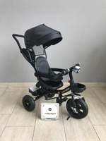 Детский трехколесный велосипед (2024) Farfello PL-04 (Черный/black)