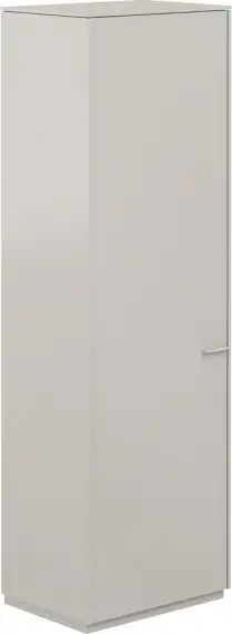 NZ-0333.GS.GS / Шкаф для одежды 1-дв., обвязка GS, фасады GS / 624х450х1976, обвязка GS, фасады GS