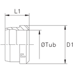 Кольцо R DL/DS10 (нерж.)