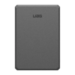 Внешний аккумулятор MagSafe UAG SRGE Slim 5K (5000 мА·ч) Беспроводная зарядка: Qi 10 Вт. Проводная зарядка: USB-C. Есть LED-индикация. Энергоёмкость — 18 Вт·ч. Максимальная выходная мощность — 20 Вт