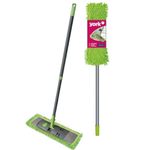Швабра Сальса с телескопической рукояткой 130 см, насадка микрофибра YORK