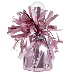 Грузик д/шара Конус розовый сатин 170грA