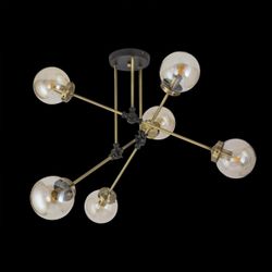 Citilux Планета CL105165 Люстра на штанге поворотная Бронза