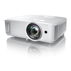 Optoma X309ST Проектор (E9PD7DQ01EZ1) ( Full 3D; DLP, XGA (1024*768), 3700 ANSI Lm, 25 000:1, Короткофокусный TR 0,617:1; HDMI 1.4a x1; VGA (YPbPr/RGB)
