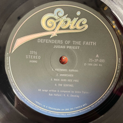 Винтажная виниловая пластинка LP Judas Priest Defenders Of The Faith (Japan 1984) (Obi)