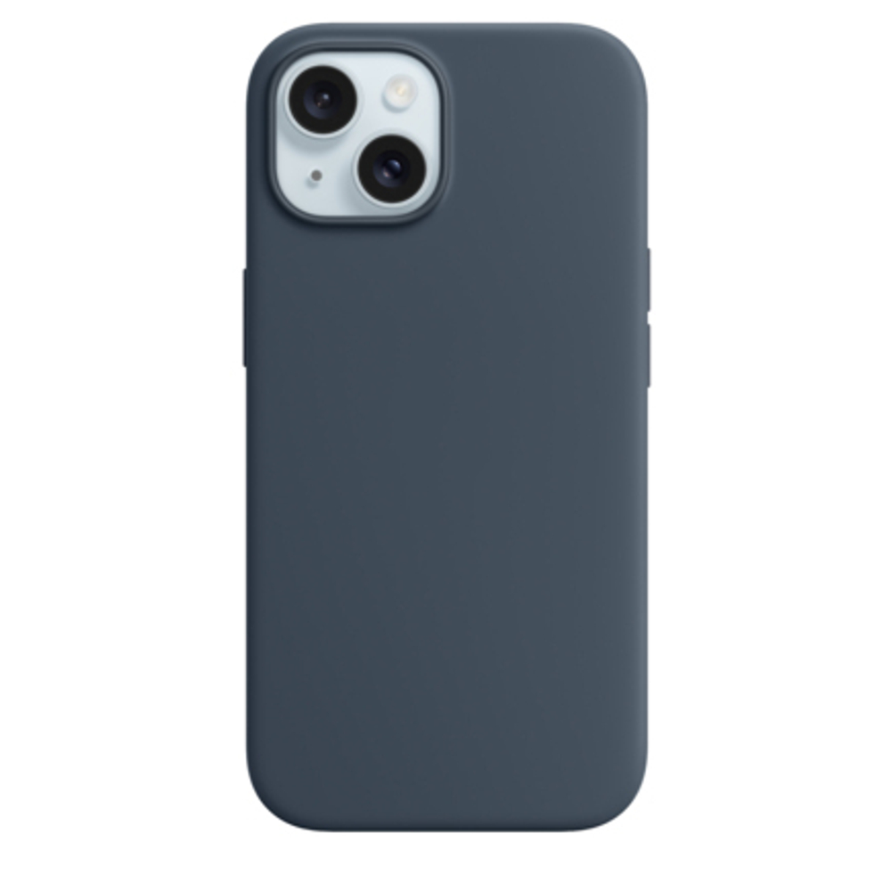 Силиконовый чехол с поддержкой MagSafe Apple Silicone Case для iPhone 15