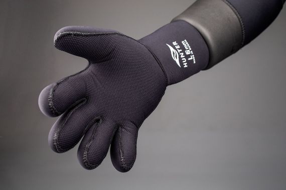 Перчатки Aquateam Hunter 5 мм Ультраспан черные