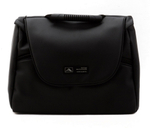 Детская коляска Adamex Nola Deluxe 2 в 1 N-SD101 (РОЗОВ.ЗЕФИР КОЖА + ЧЕРН. КОЖА)