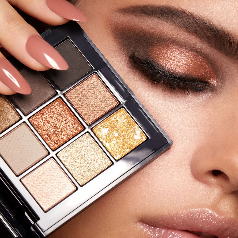 Палетка теней KIKO Milano Glamour Multi Finish Eyeshadow Palette - 01