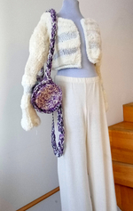 Рюкзак женский вязаный