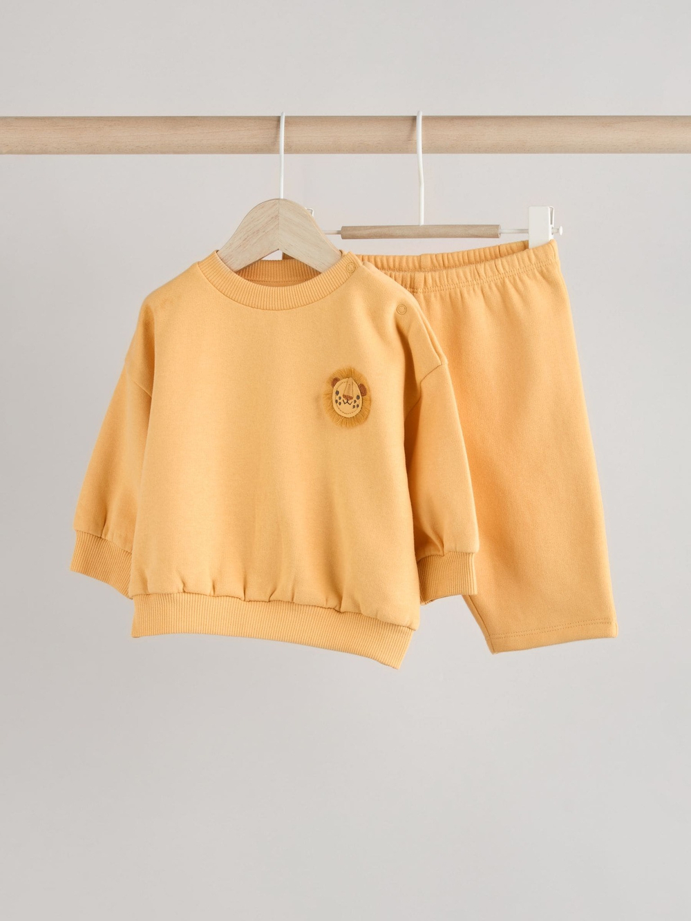 Свитшот и спортивные брюки в комплекте для малышей Next B80-441, Оранжевый