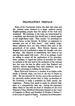 Criminology | Raffaele Garofalo