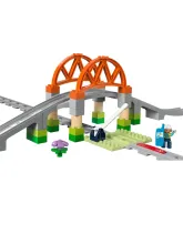 Конструктор DUPLO 10426 Железнодорожный мост и рельсы