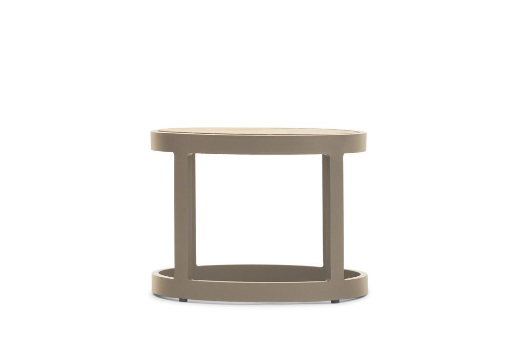 Tumba, комплект бежевый/коричневый, алюминий