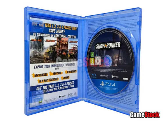 PS4 SnowRunner (Б/У, Полностью на русском языке, CUSA-17438)