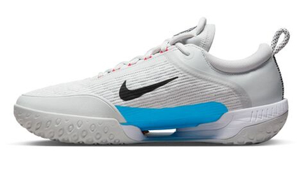 Мужские кроссовки теннисные Nike Zoom Court NXT HC - photon dust/black/baltic blue