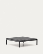 Журнальный столик Sorells из серого алюминия 89 x 91 см