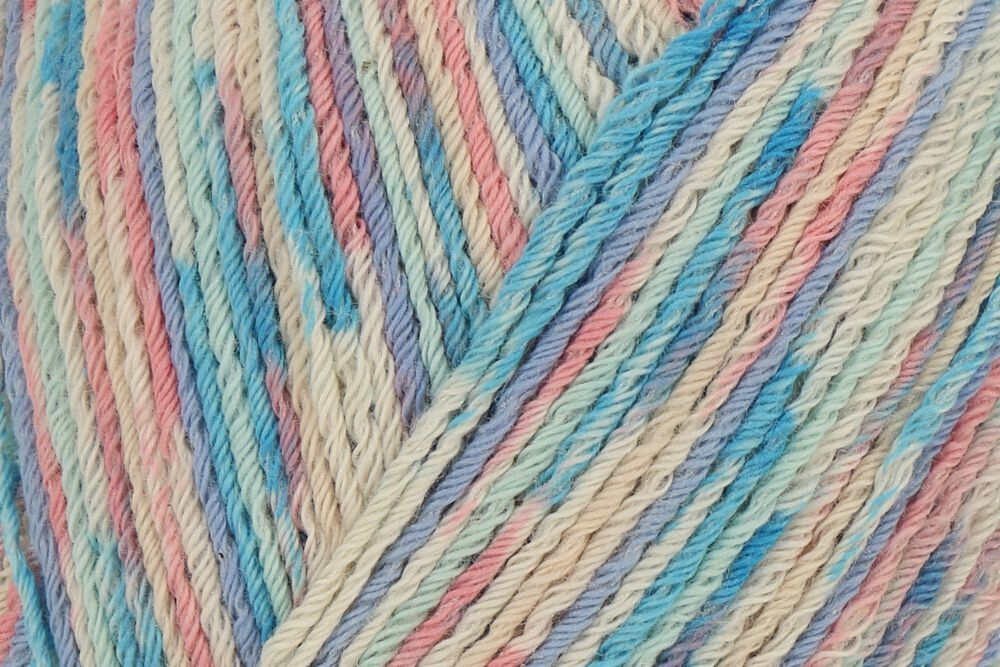 Пряжа Regia Cotton Color (02415/Куба), 72% хлопок, 18% полиамид, 10% полиэстер, 100г/420м