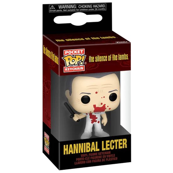 Брелок Funko Pocket POP! Hannibal Hannibal Lecter (BD) 49827 / Фигурка-брелок Фанко ПОП! по мотивам фильма "Молчание ягнят", Ганнибал Лектер