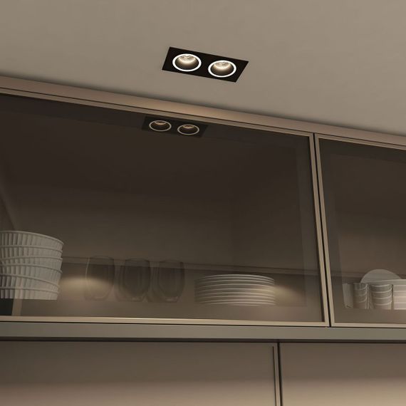 Встраиваемый светильник Denkirs Halo DK2062-BK