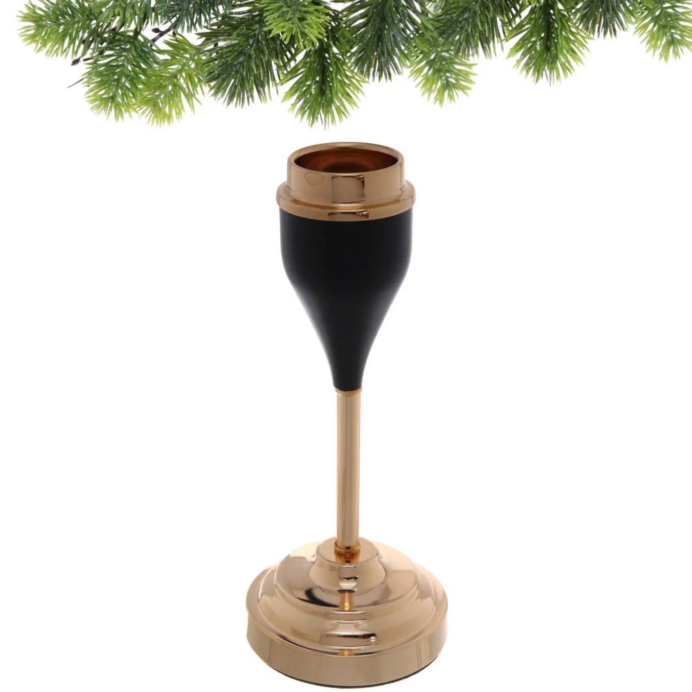 Подсвечник «BLACK HEART» 28*11,5*11,5 см, Черный