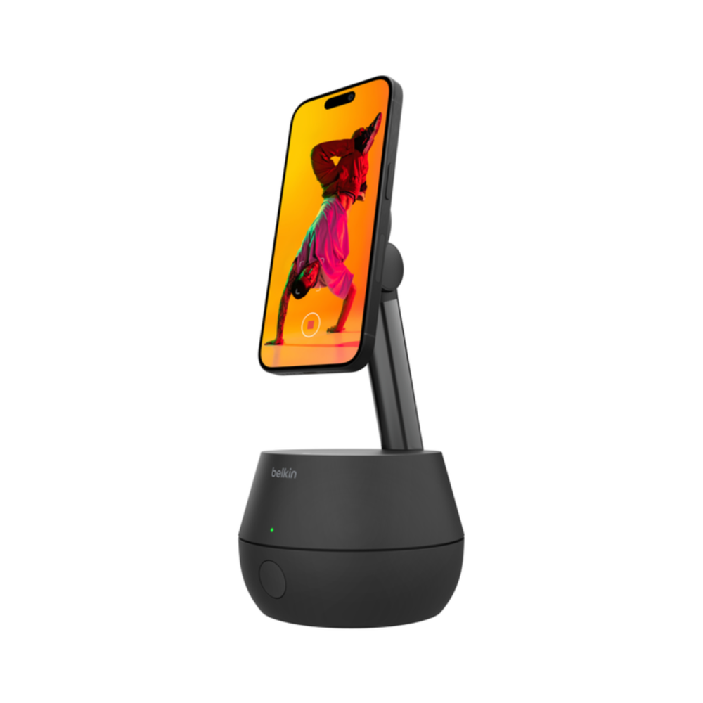 Зарядная станция MagSafe с функцией слежения Belkin Stage Auto-Tracking Stand Pro with DockKit для iPhone (MMA008, EU) Беспроводная зарядка: Qi 15 Вт. Проводная зарядка: нет