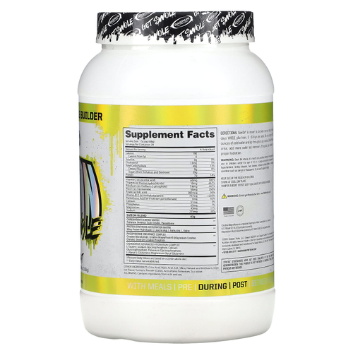 Gaspari Nutrition, SizeOn, универсальное средство для наращивания мышечной массы, со вкусом лимонного мороженого, 1,63 кг (3,59 фунта)