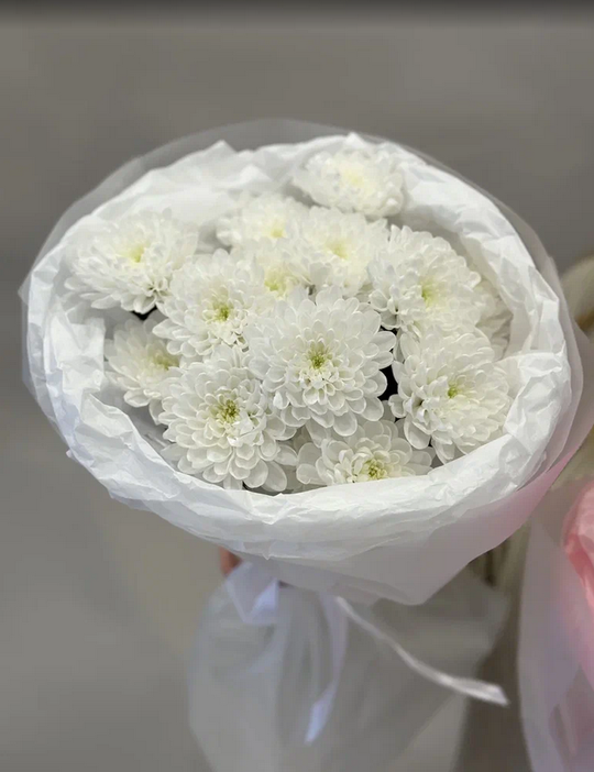 Букет цветов Презент (белый)