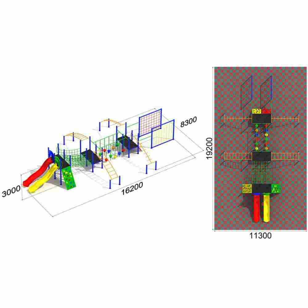 Детская игровая площадка «Бегущая Дорога»