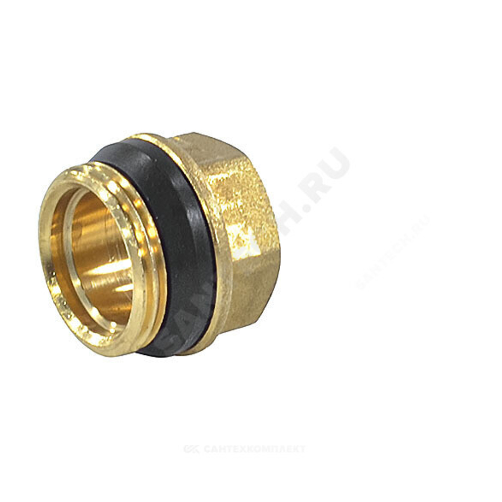 Переход латунь Ду 32х20 (1 1/4"х3/4") с герметичной прокладкой НР/ВР R593D Giacomini R593DY007