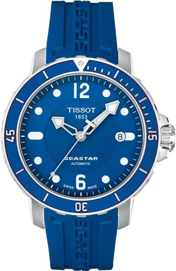 Мужские швейцарские часы Tissot T-Sport Seastar 1000 T066.407.17.047.00