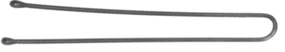 Шпильки прямые Dewal SLT60P-4S/60, серебристые, 60 мм (60 шт)