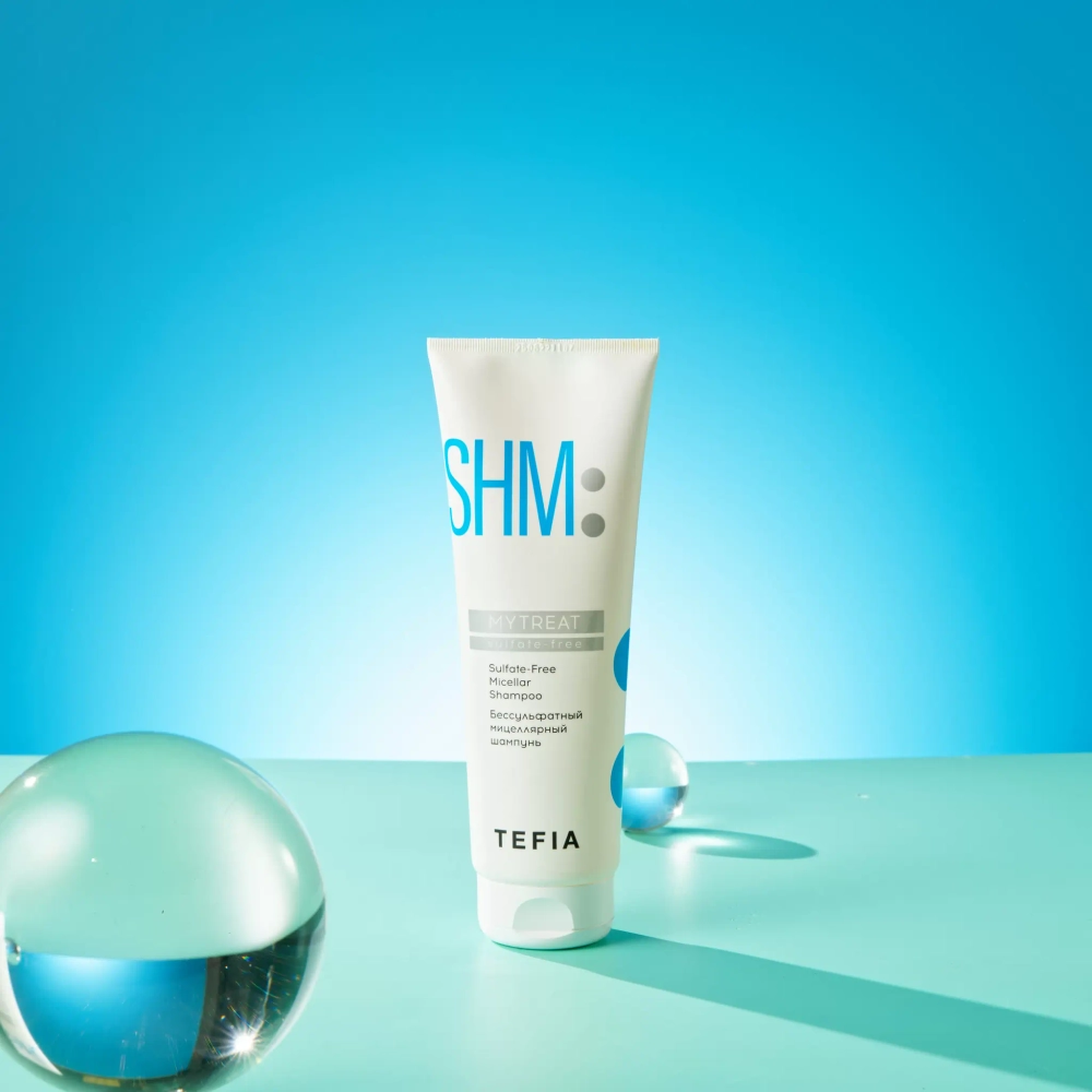 Бессульфатный мицеллярный шампунь Sulfate-Free Micellar Shampoo Tefia MY Mytreat, 250 мл