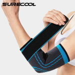 Налокотник спортивный HZ804, усиленный, размер L, 1 шт (микс цветов)