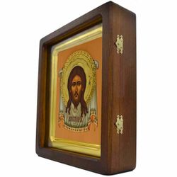 Икона Спаса Нерукотворного в киоте