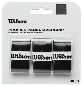 Wilson Profile Padel Overgrip 3P - black
