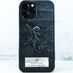 Православный чехол iPhone с Архангелом Михаилом - Euphoria HM Premium - категория премиум класс