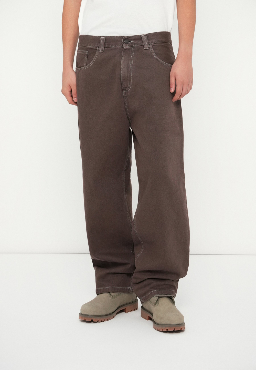 Carhartt WIP BRANDON - Тканевые брюки - Коричневый