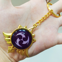 Брелок светящийся "Genshin Impact / Геншин - Мондштадт"