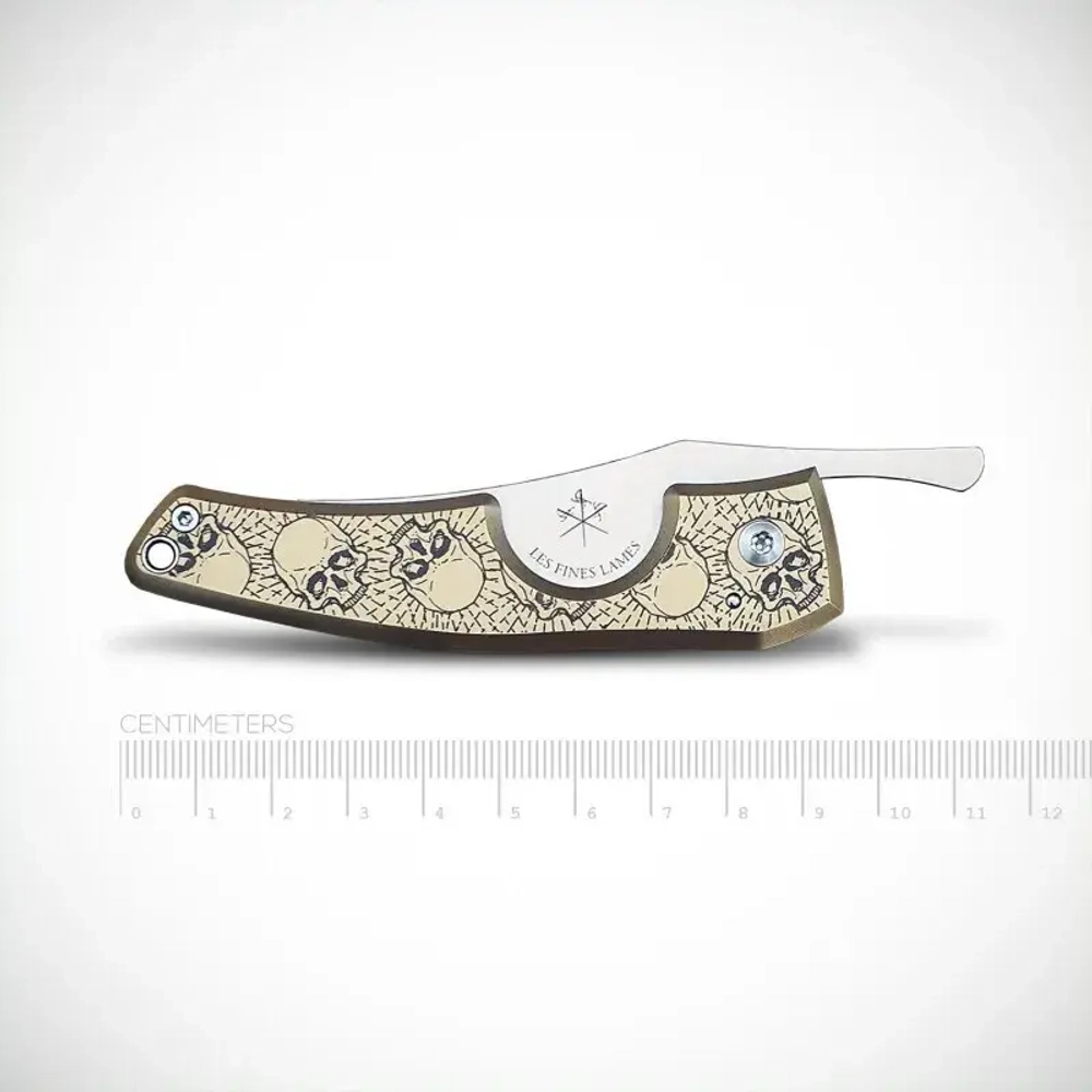 Сигарный нож Le Petit Brass Skulls