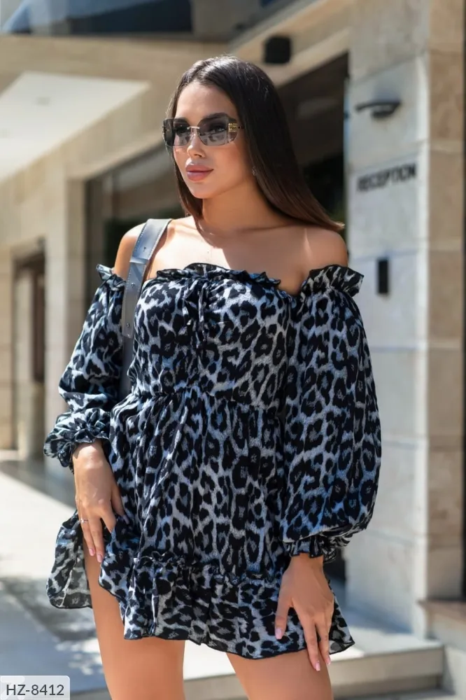 Платье HZ-8406 Фабрика Моды